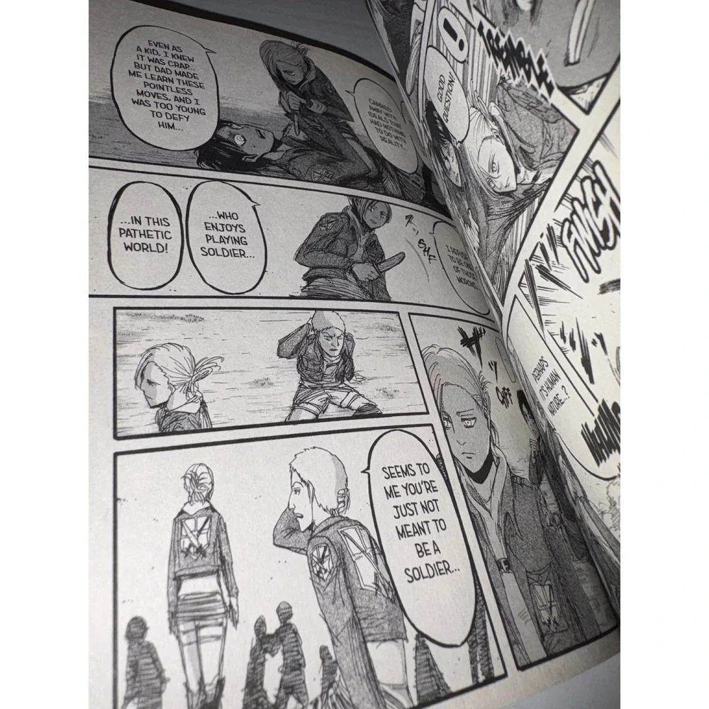 Attack on Titan Manga Volumes 4 5 & 6 English‎ Graphic Novels Anime Comic Books
